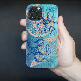 Abstrakter Tiefblau Case-Mate iPhone Hülle