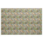abstrakter Tierdschungel Stoff (Fat Quarter (45,7 x 55,9 cm))