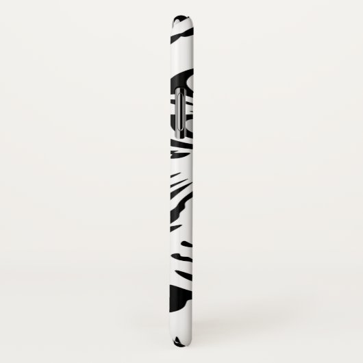 Abstrakter Tiger-Hals Case-Mate iPhone Hülle (Hinten/Rechts)