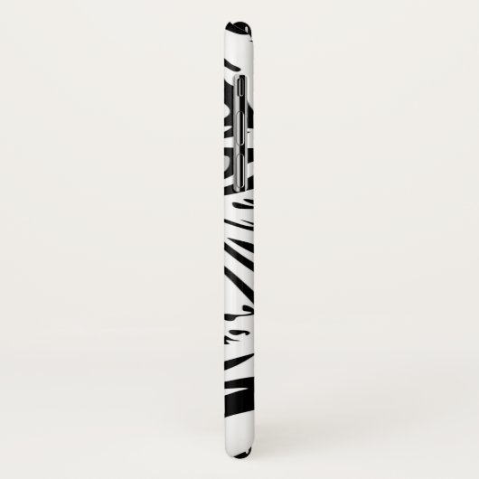 Abstrakter Tiger-Hals Case-Mate iPhone Hülle (Hinten/Links)