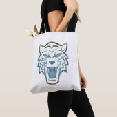 Abstrakter Tigerdruck Tasche (Von Nahem)