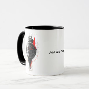 Abstrakter Trash-Polka-Taschenuhr-Mug Tasse