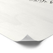 Abstrakter Traumkünstlerische Collage Poster (Ecke)