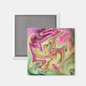 Abstrakter Tray von Süßigkeiten Magnet (Vorderseite/Rückseite)