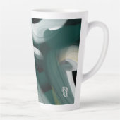 Abstrakter Trend der Latte Tasse Innendekoration G (Rechts)