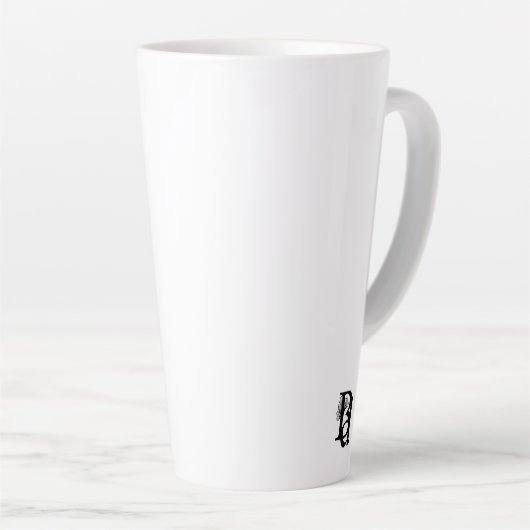 Abstrakter Trend der Latte Tasse Innendekoration S (Rechte Ecke)