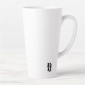 Abstrakter Trend der Latte Tasse Innendekoration S (Rechts)