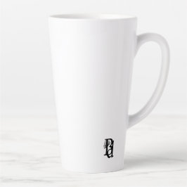 Abstrakter Trend der Latte Tasse Innendekoration S