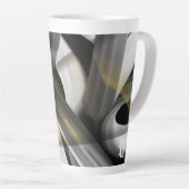 Abstrakter Trend der Latte Tasse Innendekoration S (Rechte Ecke)