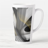 Abstrakter Trend der Latte Tasse Innendekoration S (Rechts)