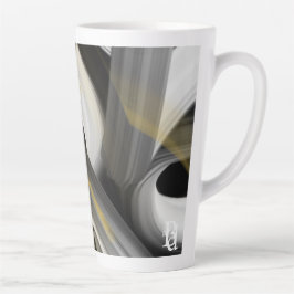 Abstrakter Trend der Latte Tasse Innendekoration S
