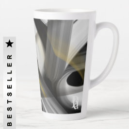 Abstrakter Trend der Latte Tasse Innendekoration S