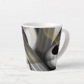 Abstrakter Trend der Latte Tasse Innendekoration S (Rechte Ecke)