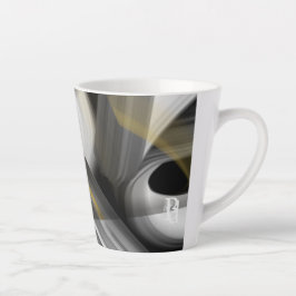 Abstrakter Trend der Latte Tasse Innendekoration S