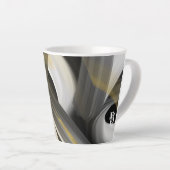 Abstrakter Trend der Latte Tasse Innendekoration S (Rechte Ecke)