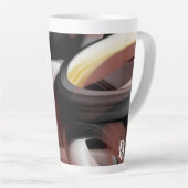 Abstrakter Trend der Latte Tasse Innendekoration S (Rechte Ecke)