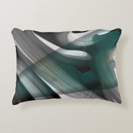 Abstrakter Trend Kissen Innendekoration Schwarz Gr