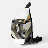 Abstrakter Trend  Sling Crossbody Bag (Rechte Ecke)