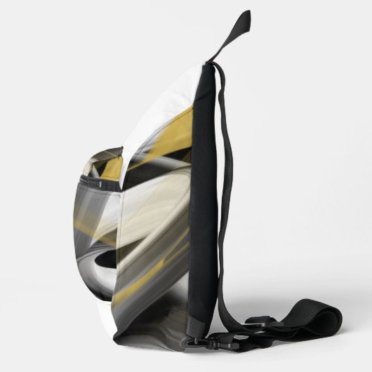 Abstrakter Trend  Sling Crossbody Bag (Rechts)