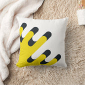 Abstrakter Tropfen Kissen (Decke)