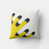 Abstrakter Tropfen Kissen (Rückseite)