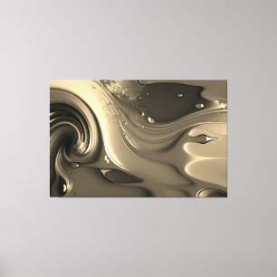Abstrakter Tropfen Malerei Canvas Leinwanddruck