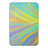 Abstrakter tropischer Sommerspass Badematte (Vorderseite Vertikal)