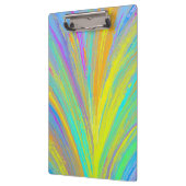 Abstrakter tropischer Sommerspass Klemmbrett (Links)