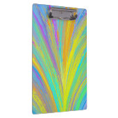 Abstrakter tropischer Sommerspass Klemmbrett (Rechts)