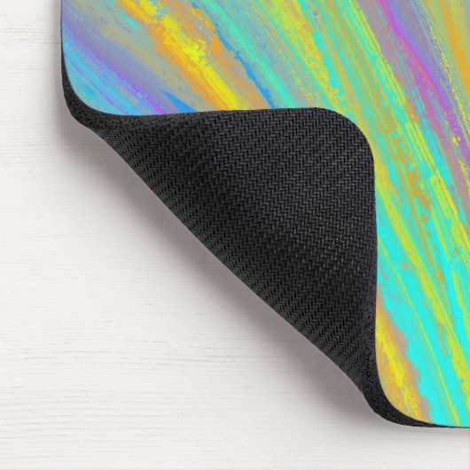 Abstrakter tropischer Sommerspass Mousepad (Ecke)