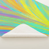 Abstrakter tropischer Sommerspass Sherpadecke (3/4)