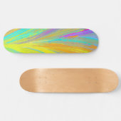 Abstrakter tropischer Sommerspass Skateboard (Horizontal)