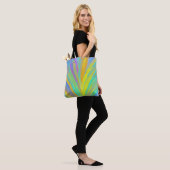 Abstrakter tropischer Sommerspass Tasche (Am Model)