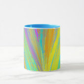 Abstrakter tropischer Sommerspass Tasse (Zentrum)