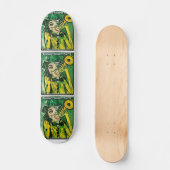 ABSTRAKTER TRUMPET PLAYER SKATEBOARD (Vorderseite)