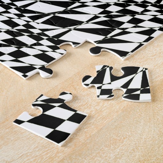 Abstrakter Tunnel Puzzle (Seite)