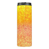 Abstrakter Twinkle: farbenfrohe Hintergrundemuster Thermosbecher (Rückseite)