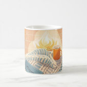 Abstrakter und gemütlicher Boho-Stil Kaffeetasse (Mittel)