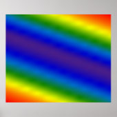 Abstrakter unscharfer Gradientenhintergrund in Hel Poster (Vorne)