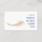 Abstrakter Unternehmensberater Visitenkarte (Rückseite)