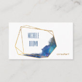 Abstrakter Unternehmensberater Visitenkarte (Vorderseite)