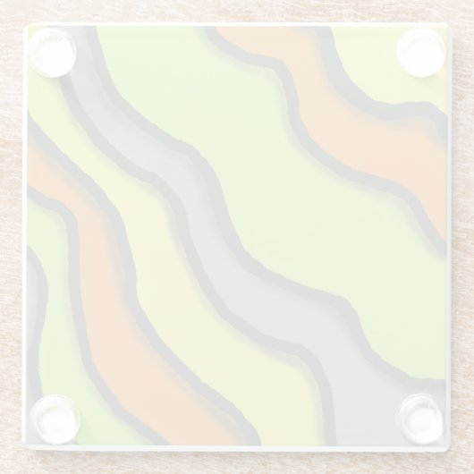 Abstrakter Untersetzer (Rückseite)