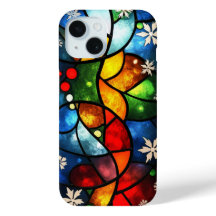 Abstrakter Urlaub im pulsierenden  Glas