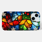 Abstrakter Urlaub im pulsierenden  Glas Case-Mate iPhone Hülle (Rückseite (Horizontal))