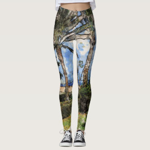 abstrakter Urlaub Leggings