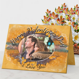 Abstrakter Valentinstag 0612 Feiertagskarte