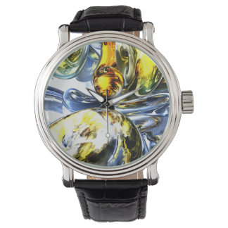 Abstrakter Verlust im Weltraum Armbanduhr