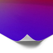 abstrakter verschwommener Hintergrund, farbiger Vi Poster (Ecke)