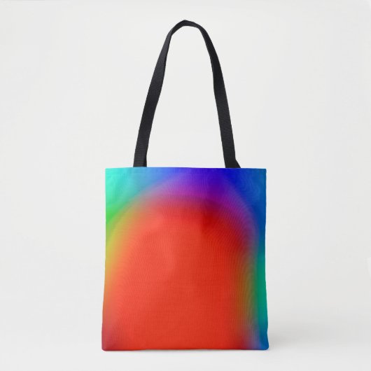 abstrakter verschwommener Hintergrund, farbiger Vi Tasche (Vorderseite)