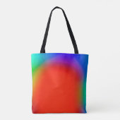 abstrakter verschwommener Hintergrund, farbiger Vi Tasche (Rückseite)